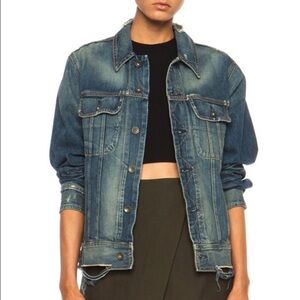 Rag & Bone the Monterey distressed Jean jacket size XS